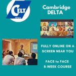 #CELTA and DELTA #cambridgeCELTA #TEFL training courses ELT Management free webinars